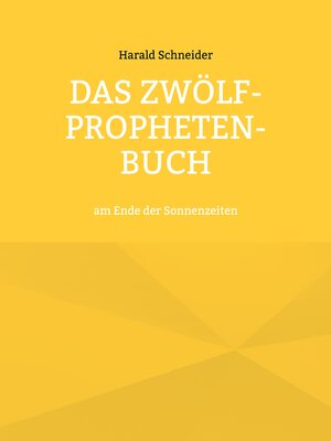 cover image of Das Zwölf-Propheten-Buch